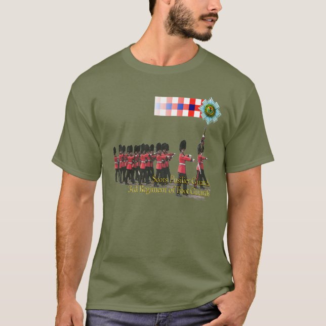 Schotten Fusilier schützt 3. Regiment des T-Shirt (Vorderseite)