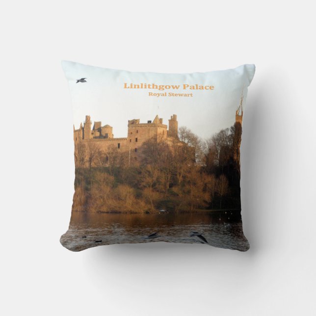 Schotten Linlithgow Palace Royal Stuart Stewart Cl Kissen (Vorderseite)