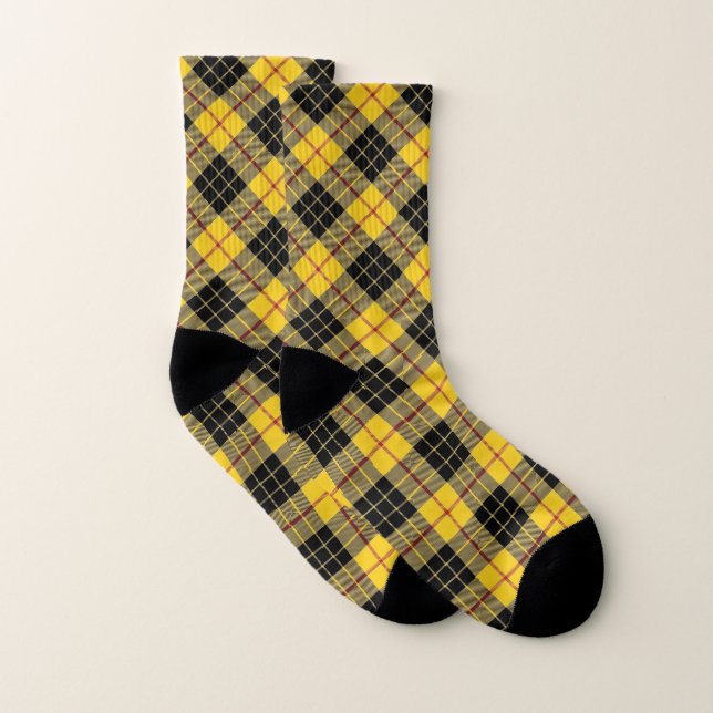 Schotten Style Clan MacLeod von Lewis Tartan Karie Socken (Paar)