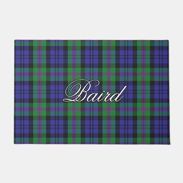 Schotten Vista Clan Baird Tartan Kariert Fußmatte (Vorderseite)