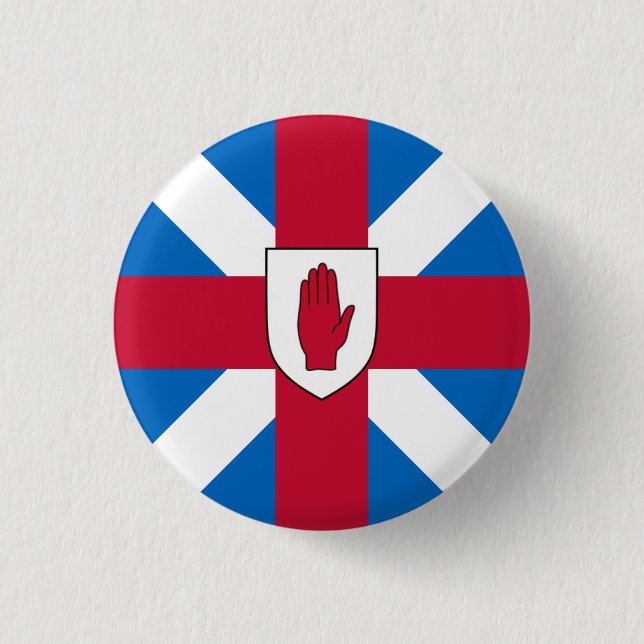 Schotten von Ulster-Abzeichen Button (Vorderseite)