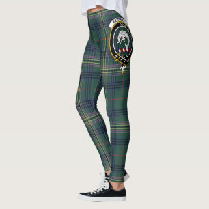 Schottenclan Kennedy Wappen Tartan Frauen Leggings