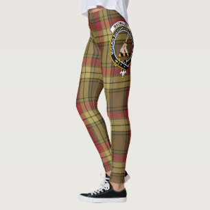 Schottenclan MacMillan Old WeatheredCrest Tartan Leggings