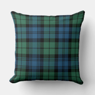 Schottenmuster Grün Campbell Tartan Kissen