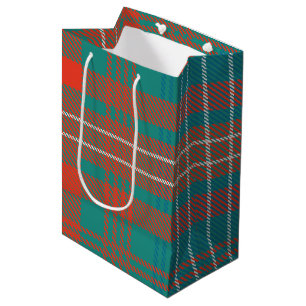 Schottenmuster Rustikal Elegant Wilson Tartan Mittlere Geschenktüte