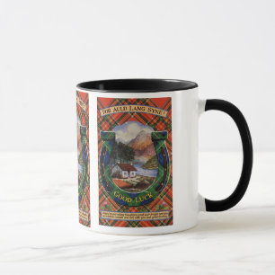 Schottenmuster-Tasse, Auld Lang Syne Tasse