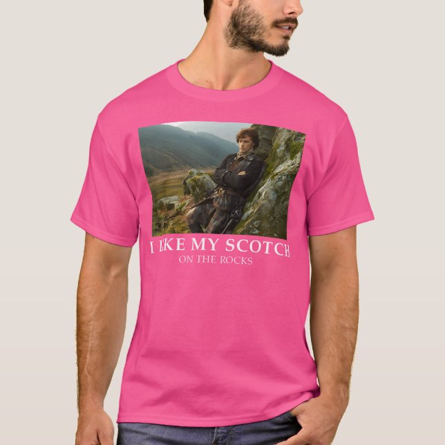 Schotter auf den Felsen T-Shirt (Vorderseite)