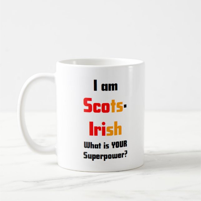 schottisch-irisch kaffeetasse (Links)