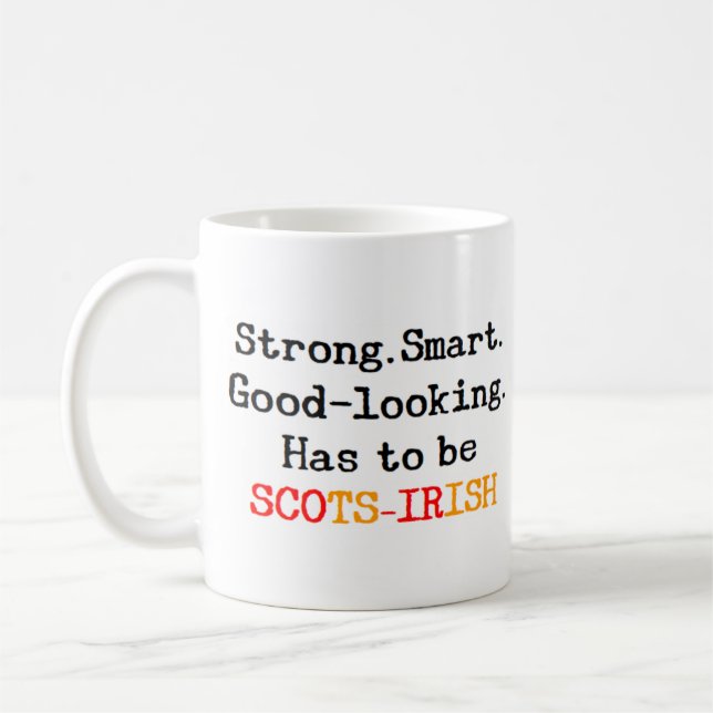 schottisch-irisch stark kaffeetasse (Links)