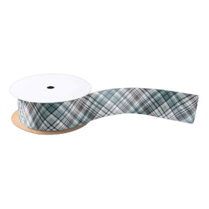 Schottisch, schwarz und weiß, tartan, stilvoll, kl satinband