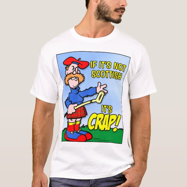 Schottisch T-Shirt (Vorderseite)