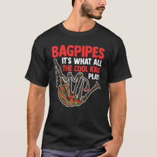 Schottische Bagpiper Bagpipe ist das Coole T-Shirt