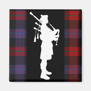 Schottische Bagpiper Magnet