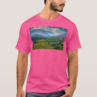 Schottische Berge aktiv T-Shirt