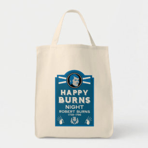 Schottische Burns-Nacht Tragetasche