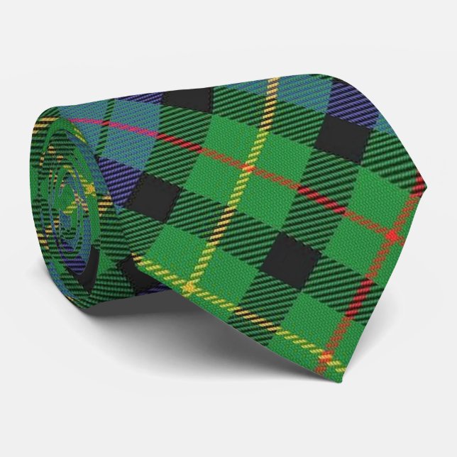 Schottische Clan Rollo Tartan-Krawatte Krawatte (Gerollt)