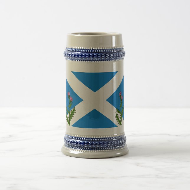 Schottische Distel Bierglas (Mittel)