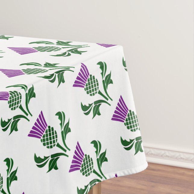 Schottische Emblemdistel Tischdecke (Beispiel)