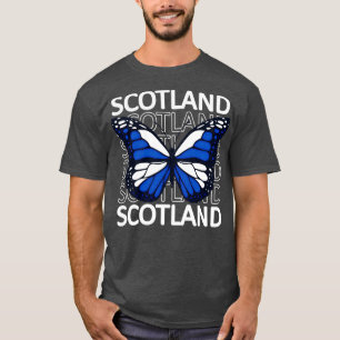 Schottische Fahne Butterfly T-Shirt
