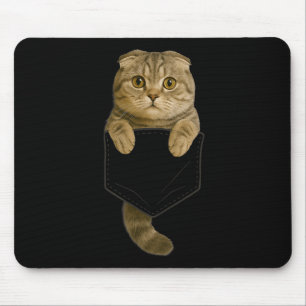 Schottische Faltohrkatze Taschengeschenke Katzenmu Mousepad