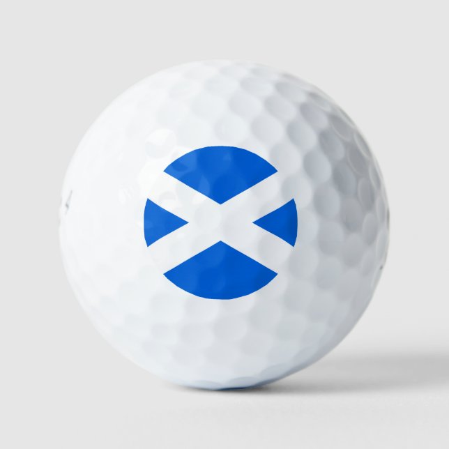 Schottische Flagge: 6 GB Golfball (Vorderseite)