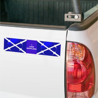 Schottische Flagge Autoaufkleber