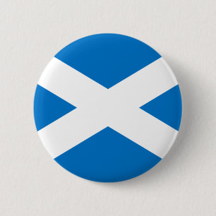 Schottische Flagge Button