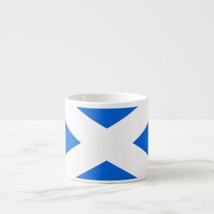 Schottische Flagge Espressotasse