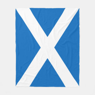 Schottische Flagge Fleece Blanket