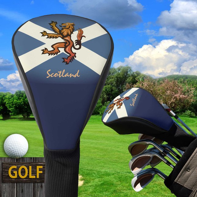 Schottische Flagge, Löwen & Golf Scotland Covers / Headcover (Von Creator hochgeladen)