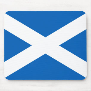 Schottische Flagge (Salreifen) (Schottische Flagge Mousepad