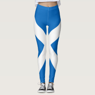 Schottische Flagge - Schottischer Salreifen Leggings