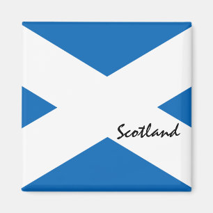 Schottische Flagge & Schottland Land Patriots/Spor Magnet