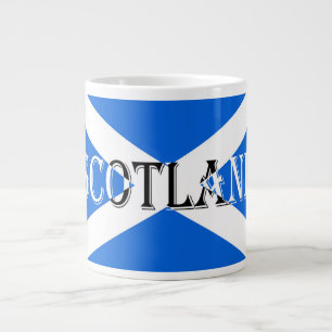Schottische Flagge Schottland Umgedreht Jumbo-Mug Jumbo-Tasse