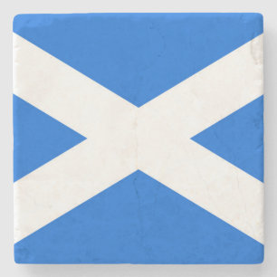 Schottische Flagge Steinuntersetzer