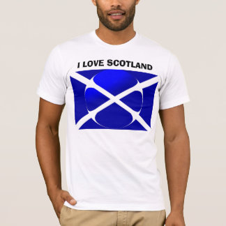 Schottische Flagge T-Shirt