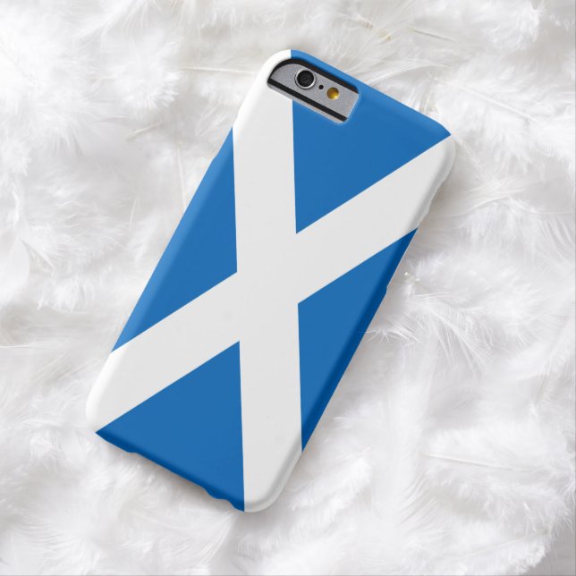 Schottische Flagge von Schottland, Saint-Andrew-Kr Case-Mate iPhone Hülle (Beispiel)
