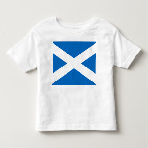Schottische Flagge von Schottland, Saint-Andrew-Kr Kleinkind T-shirt