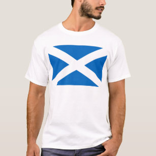 Schottische Flagge von Schottland, Saint-Andrew-Kr T-Shirt
