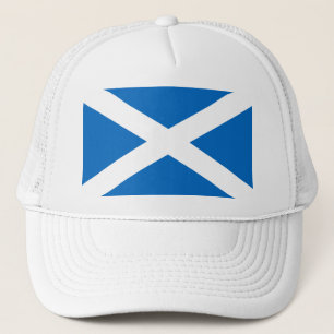 Schottische Flagge von Schottland, Saint-Andrew-Kr Truckerkappe