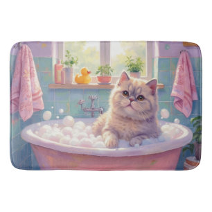 Schottische Fold-Badezimmer-Dekoration Badematte