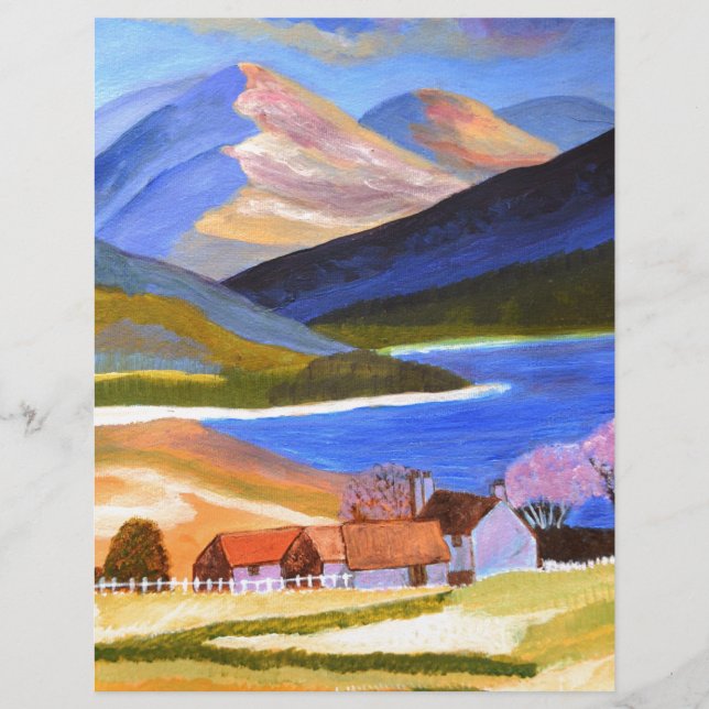 Schottische Highlands 2 (Vorderseite)