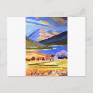 Schottische Highlands 2 Postkarte