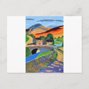 Schottische Highlands 3 Postkarte