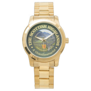 Schottische Highlands Armbanduhr