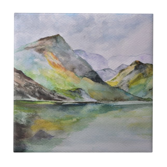 Schottische Highlands Fliese (Vorderseite)