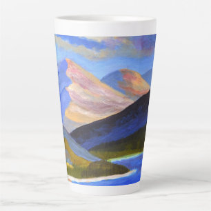 Schottische Highlands-Latte-Tasse Milchtasse