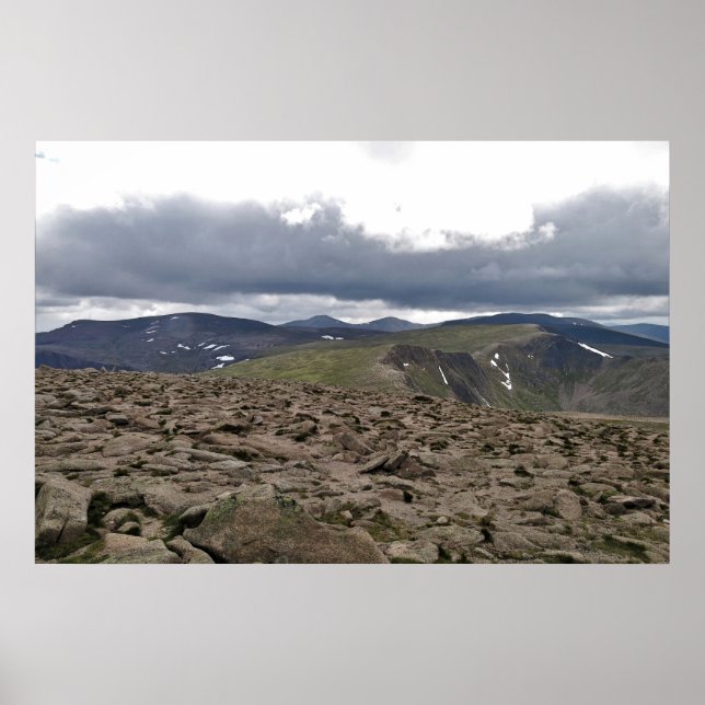 Schottische Highlands Poster (Vorne)