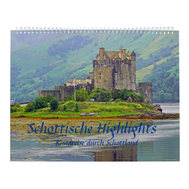 Schottische Highlights Rundreise durch Schottland Kalender (Titelbild)
