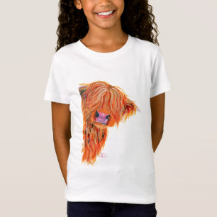 Schottische Hochland-Kuh 'PEEKABOO T-Shirt